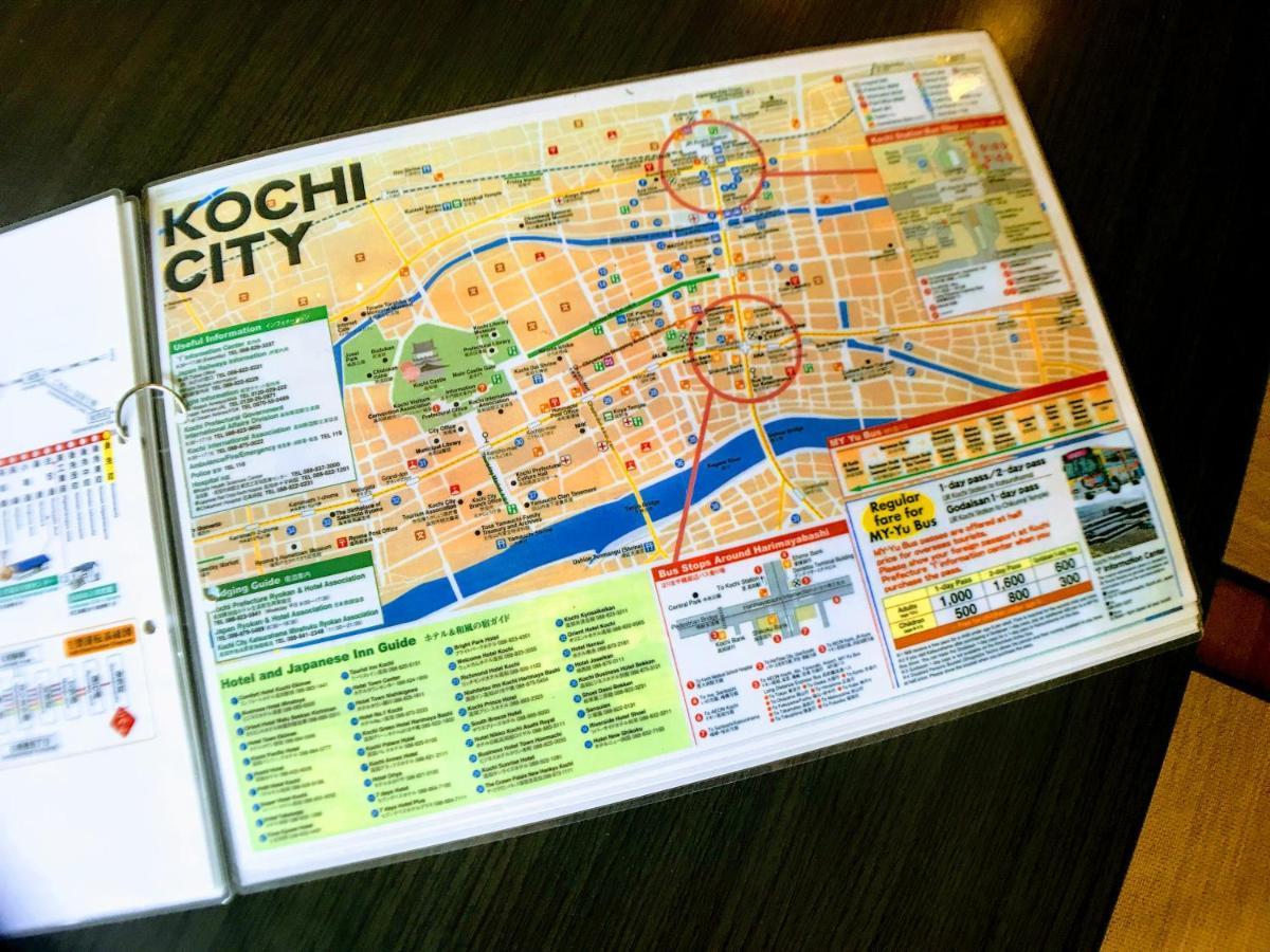 ゲストハウス ルルル 最大12名可 合宿 大家族 団体旅行にオススメ Kochi  Bagian luar foto